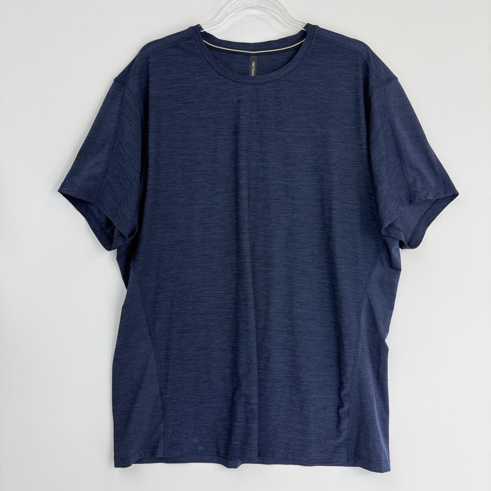 Ten Thousand The Versatile Shirt Mens XXL Navy Blue Mesh Training Tee‎ TTKT009